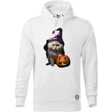Magnolion Halloween cicák v5 férfi pulóver - 19 szín, S-5XL