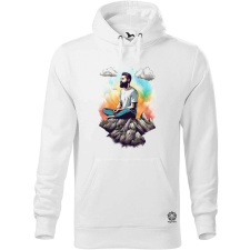 Magnolion Hegyen meditálás v7 férfi pulóver - 19 szín, S-5XL férfi pulóver, kardigán