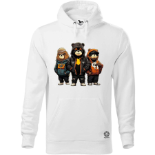 Magnolion Hip Hop medvék v3 férfi pulóver - 19 szín, S-5XL férfi pulóver, kardigán