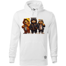 Magnolion Hip Hop medvék v6 férfi pulóver - 19 szín, S-5XL