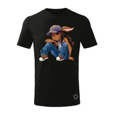 Magnolion Hip Hop nyuszi v8 gyerek póló - 11 szín, 4-12 éves