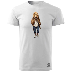 Magnolion Hiphop oroszlán v3 férfi póló - 19 szín, S-3XL
