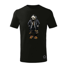 Magnolion Hiphop panda v1 gyerek póló - 11 szín, 4-12 éves