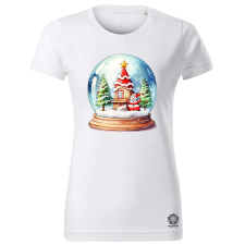 Magnolion Hógömb fantázia v4 női póló - 19 szín, XS-2XL női póló