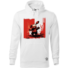 Magnolion Holdújév boldog nyuszi v1 férfi pulóver - 19 szín, S-5XL
