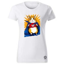 Magnolion Hörcsög szuperhős v2 női póló - 19 szín, XS-2XL női póló