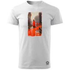 Magnolion Horror jelenet v7 férfi póló - 19 szín, S-3XL férfi póló