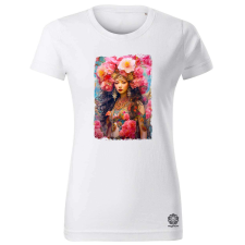Magnolion Igéző cseresznyevirágzás v7 női póló - 19 szín, XS-2XL női póló
