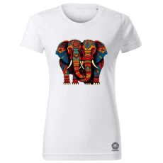 Magnolion Indián elefántok v1 női póló - 19 szín, XS-2XL
