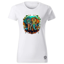 Magnolion Indián elefántok v3 női póló - 19 szín, XS-2XL női póló