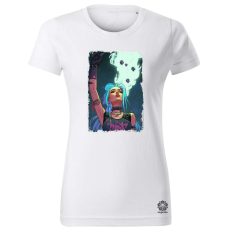 Magnolion Jinx ellenállás v9 női póló - 19 szín, XS-2XL