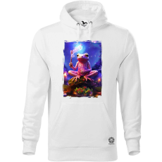 Magnolion Jóga béka v2 férfi pulóver - 19 szín, S-5XL