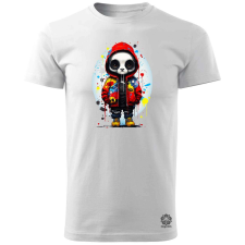 Magnolion Kapucnis panda v2 férfi póló - 19 szín, S-3XL férfi póló