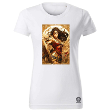 Magnolion Kártya fantázia Csodanő v4 női póló - 19 szín, XS-2XL női póló