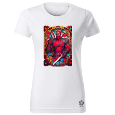 Magnolion Kártya fantázia Deadpool v4 női póló - 19 szín, XS-2XL női póló