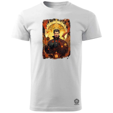 Magnolion Kártya fantázia Dr, Strange v1 férfi póló - 19 szín, S-3XL