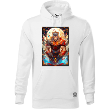 Magnolion Kártya fantázia Farkas v3 férfi pulóver - 19 szín, S-5XL férfi pulóver, kardigán