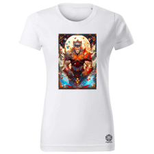 Magnolion Kártya fantázia Farkas v3 női póló - 19 szín, XS-2XL női póló
