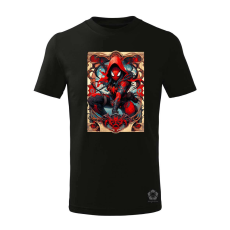 Magnolion Kártya fantázia Ghost Spider v2 gyerek póló - 11 szín, 4-12 éves