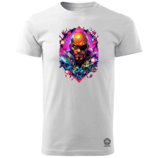 Magnolion Kártya fantázia Nick Fury v4 férfi póló - 19 szín, S-3XL férfi póló