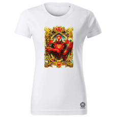 Magnolion Kártya fantázia Pókember v2 női póló - 19 szín, XS-2XL