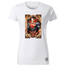 Magnolion Kártya fantázia Superman v1 női póló - 19 szín, XS-2XL női póló
