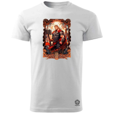 Magnolion Kártya fantázia Thor v1 férfi póló - 19 szín, S-3XL