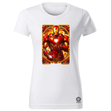 Magnolion Kártya fantázia Vasember v1 női póló - 19 szín, XS-2XL női póló