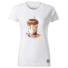 Magnolion Kávé az élet v1 női póló - 19 szín, XS-2XL női póló