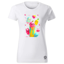 Magnolion Kawaii fagyi fantázia v3 női póló - 19 szín, XS-2XL női póló