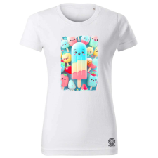 Magnolion Kawaii fagyi fantázia v4 női póló - 19 szín, XS-2XL női póló