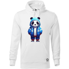 Magnolion Kék panda srác v1 férfi pulóver - 19 szín, S-5XL férfi pulóver, kardigán