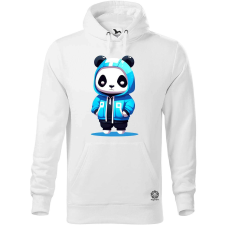 Magnolion Kék panda srác v2 férfi pulóver - 19 szín, S-5XL férfi pulóver, kardigán