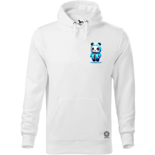 Magnolion Kék panda srác zseb férfi pulóver - 19 szín, S-5XL férfi pulóver, kardigán