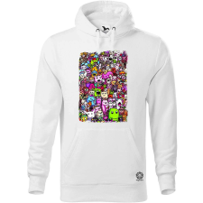 Magnolion Képzeletbeli barátok kollázs v4 férfi pulóver - 19 szín, S-5XL férfi pulóver, kardigán