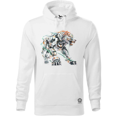 Magnolion Kiborg oroszlán v2 férfi pulóver - 19 szín, S-5XL