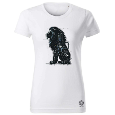 Magnolion Kiborg oroszlán v33 női póló - 19 szín, XS-2XL női póló