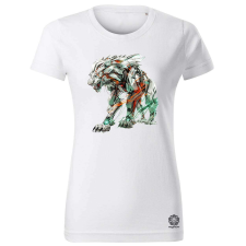 Magnolion Kiborg oroszlán v4 női póló - 19 szín, XS-2XL női póló