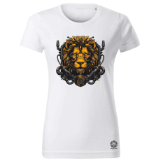 Magnolion Kiborg oroszlán v57 női póló - 19 szín, XS-2XL