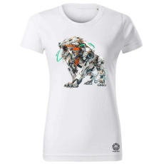 Magnolion Kiborg oroszlán v5 női póló - 19 szín, XS-2XL