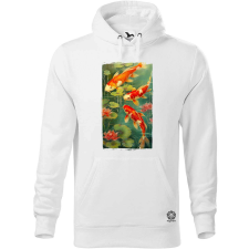 Magnolion Koi ponty v2 férfi pulóver - 19 szín, S-5XL férfi pulóver, kardigán