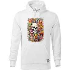 Magnolion Koponya fantázia v1 férfi pulóver - 19 szín, S-5XL