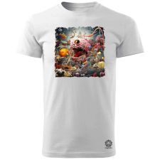 Magnolion Koponya lények v4 férfi póló - 19 szín, S-3XL férfi póló