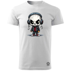 Magnolion Koponya srac v8 férfi póló - 19 szín, S-3XL