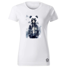 Magnolion Lány és Panda v5 női póló - 19 szín, XS-2XL női póló