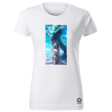 Magnolion Lány és Sárkány v2 női póló - 19 szín, XS-2XL