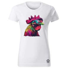 Magnolion Laza kakas v4 női póló - 19 szín, XS-2XL