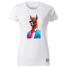 Magnolion Laza láma v4 női póló - 19 szín, XS-2XL női póló
