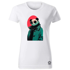 Magnolion Laza napszemcsis panda v1 női póló - 19 szín, XS-2XL
