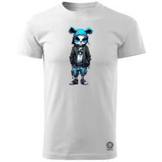 Magnolion Laza panda srác v2 férfi póló - 19 szín, S-3XL